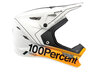 100% Status DH/BMX helmet  YM Carby Silver