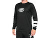 100% R-Core Long Sleeve Jersey   L black/white