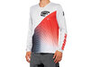 100% R-Core X Long Sleeve Jersey   S Grey/Racer Red