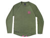 Muc Off Long Sleeve Riders Jersey  Unisex S green/pink